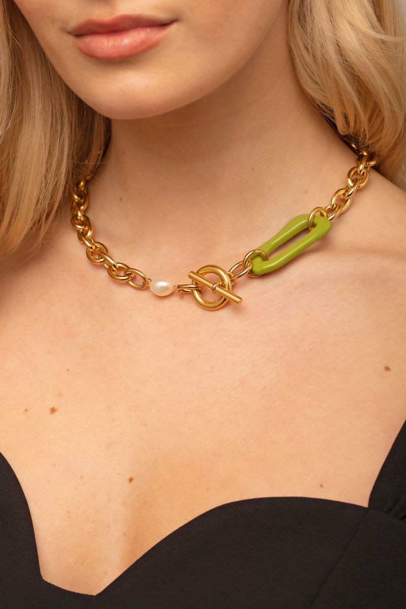 Olive Necklace Gold